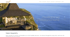 Desktop Screenshot of natanhospitality.com